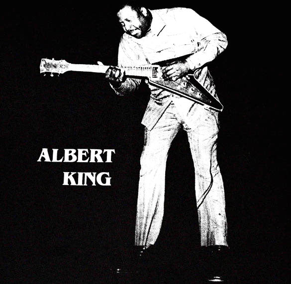 Albert King Blues Guitar Legend Gibson Flying V T-Shirt