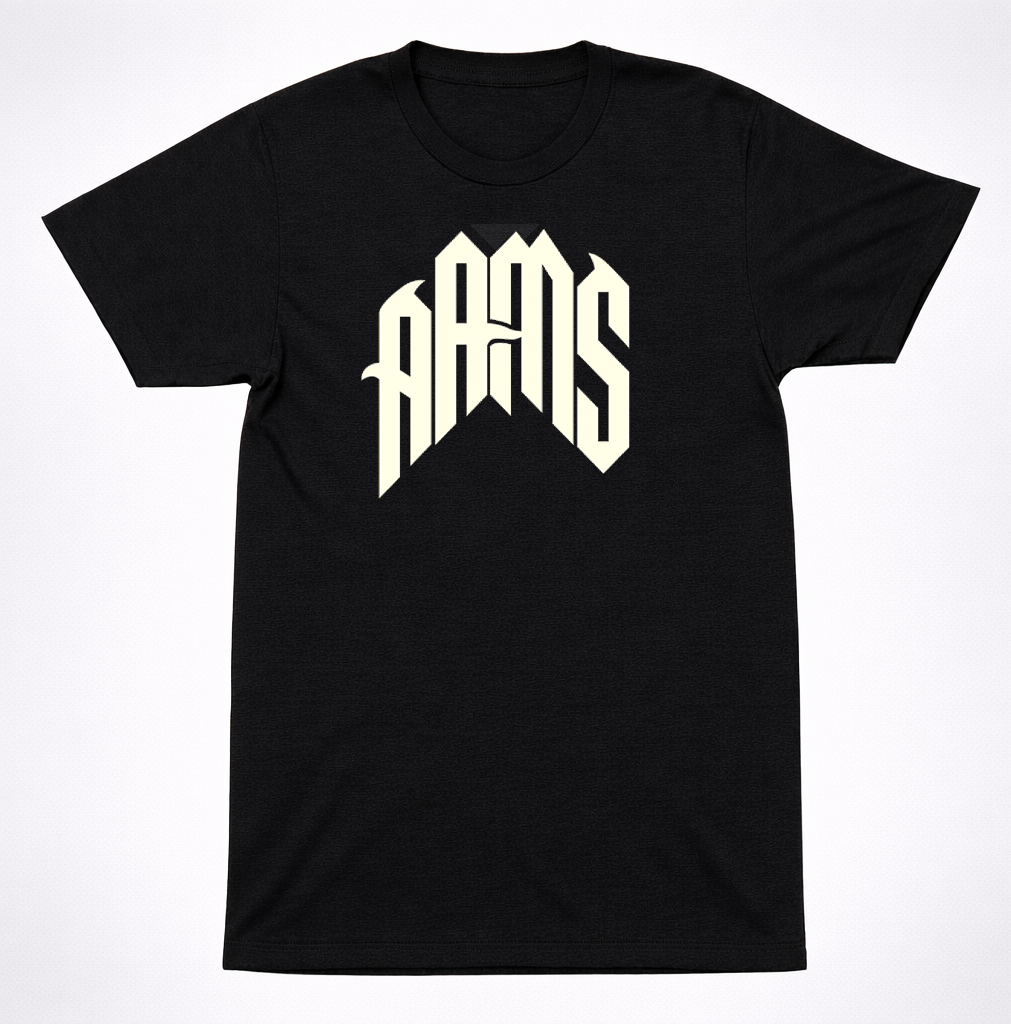 Aliens Ate My Setlist AAMS Logo T Shirt | Classic Scene Metalcore Band Tee