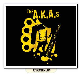 THE A.K.A.s akas fueled by ramen asian man punk SHIRT