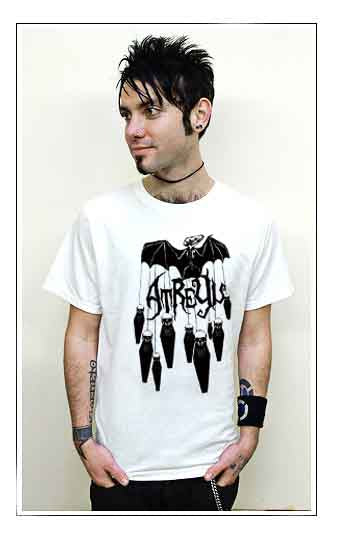 ATREYU COFFINS BIRD metal hxc hardcore emo hip WB SHIRT