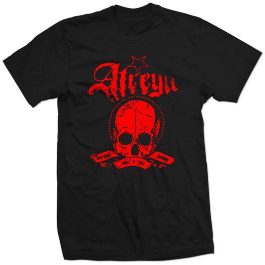 Atreyu Skull Skeleton The curse rock hard core T-Shirt – Metalcore Band Tee