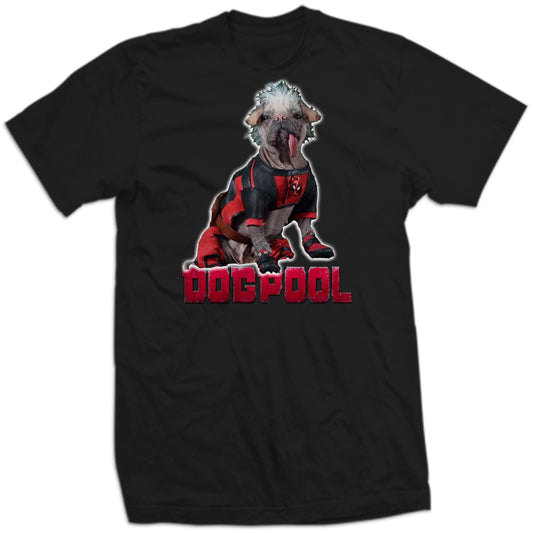 Dogpool T-Shirt Funny Marvel Parody Comic Book Fan Tee for Dog Lovers SHIRT