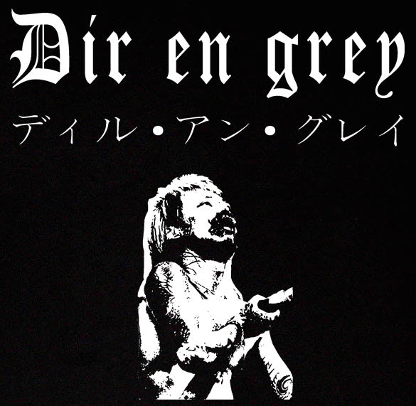 DIR EN GREY BLOODY visual kei band rock japan BW SHIRT