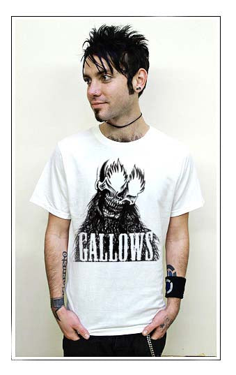 GALLOWS hardcore punk metal concert band rock WB SHIRT