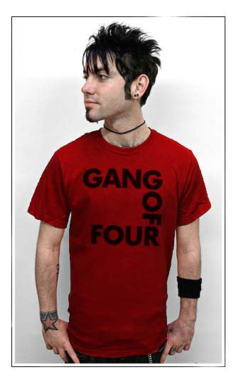 GANG OF FOUR punk british vm2 funk tour band RB SHIRT