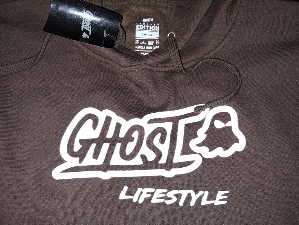 GHOST x Natures OUTDOORSMAN LIFESTYLE Trend Limited Edition Hoodie Sweatshirt XL