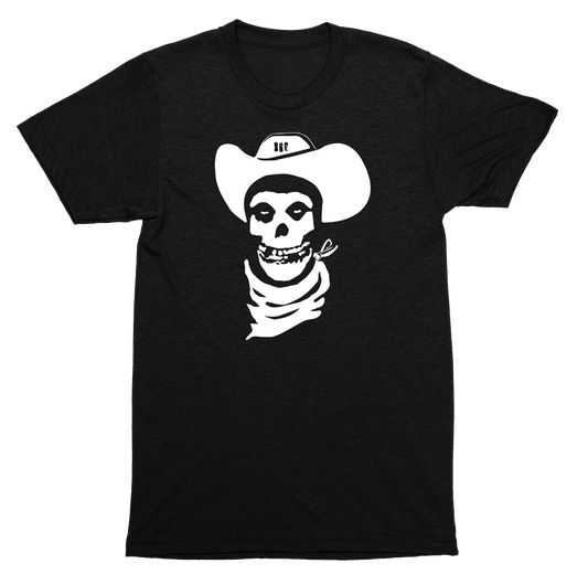 Misfits Crimson Ghost Cowboy Skull Bandana Western Punk Rock SHIRT