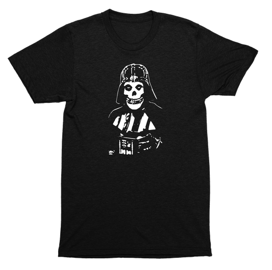 Misfits Darth Vader Parody Star Wars Punk Rock Skull Graphic SHIRT