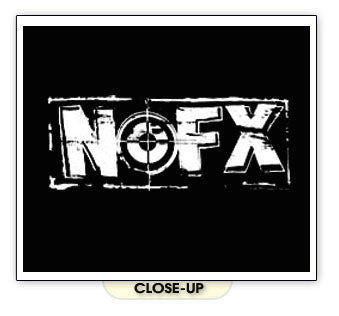 NOFX pop punk concert band rock music retro BW SHIRT