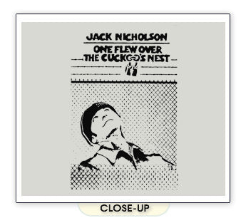 ONE FLEW OVER THE CUCKOOS NEST nicholson film GYB SHIRT