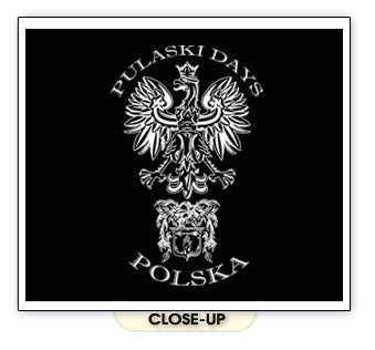 PULASKI DAYS POLSKA polish fest heritage retro BW SHIRT