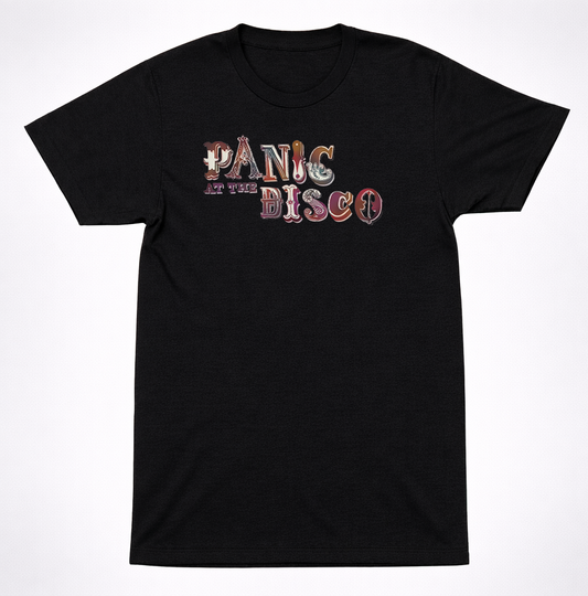 Panic! At The Disco Multi-Color Circus Party T-Shirt | Alternative Rock Emo Pop