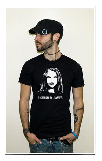 RICHARD D JAMES FACE APHEX TWIN dance dj techno SHIRT