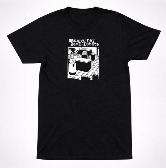 SDRE Sunny Day Real Estate Sevens Emo Music Band Retro T-Shirt In 1990s Circles