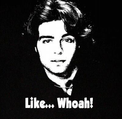 JOEY LAWRENCE LIKE WHOA blossom sitcom retro BW SHIRT