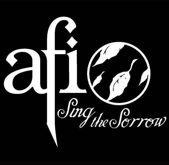 AFI SING THE SORROW davey havok punk mall goth BW SHIRT