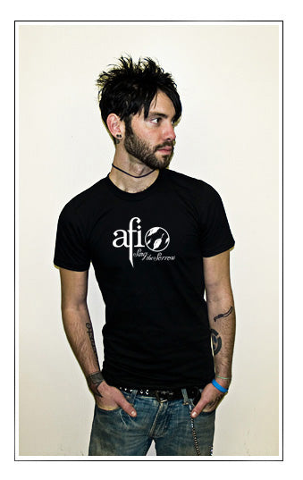 AFI SING THE SORROW davey havok punk mall goth BW SHIRT