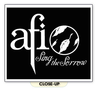 AFI SING THE SORROW davey havok punk mall goth BW SHIRT