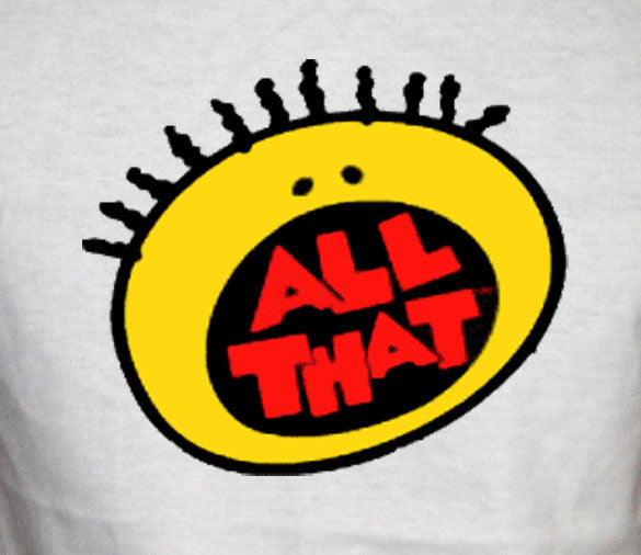 ALL THAT nickelodeon sketch comedy retro tv WT SHIRT