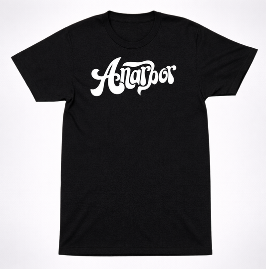 Ann Arbor Logo T Shirt | Indie Rock Pop Punk Band Tee | Midwest Scene Shirt