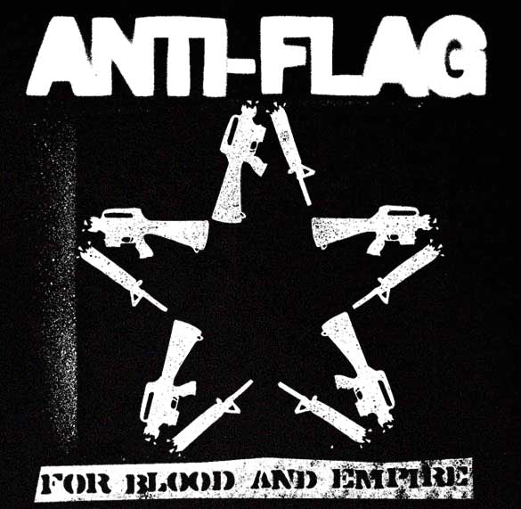 ANTI FLAG anti-flag punk rock band concert warped SHIRT