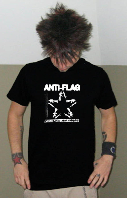 ANTI FLAG anti-flag punk rock band concert warped SHIRT