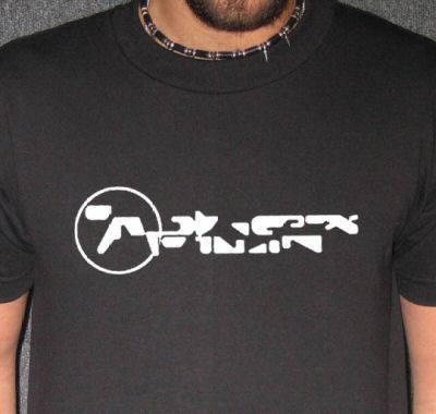 APHEX TWIN AMBIENT dj richard james electronic BW SHIRT