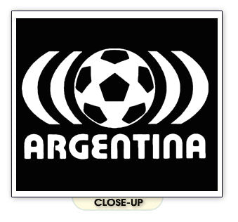 ARGENTINA SOCCER sports futbol world cup fan BW SHIRT