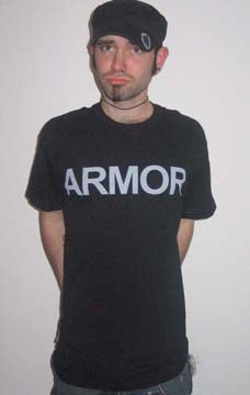 ARMOR FOR SLEEP TEXT emo punk pop concert BW SHIRT