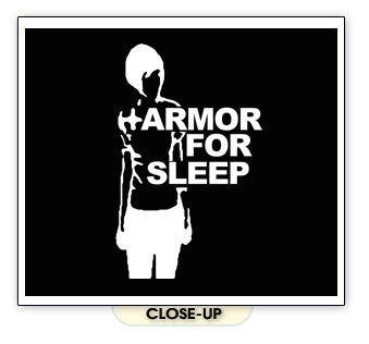 ARMOR FOR SLEEP GIRL concert show band emo rock SHIRT