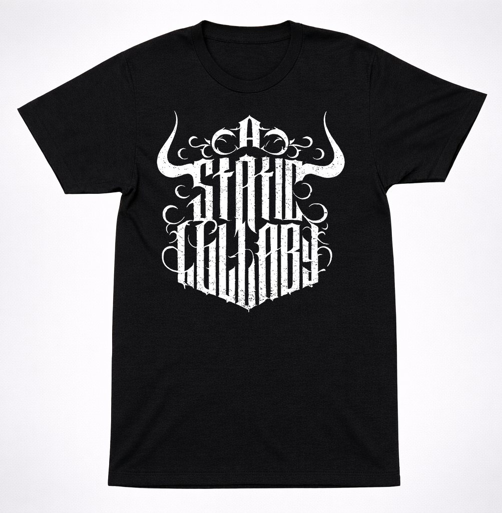 A Static Lullaby Logo T-Shirt Post-Hardcore Screamo Band Black Tee