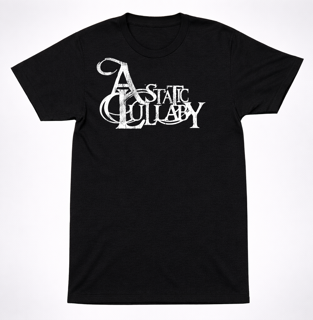 A Static Lullaby Script T-Shirt Post-Hardcore Screamo Band emo Tee