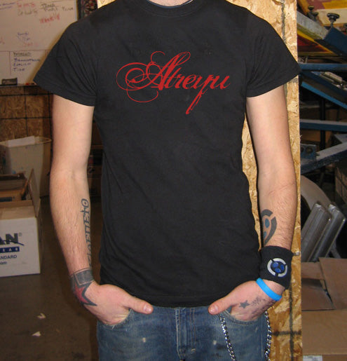 ATREYU CURSIVE metalcore hxc hxc emo band rock BR SHIRT