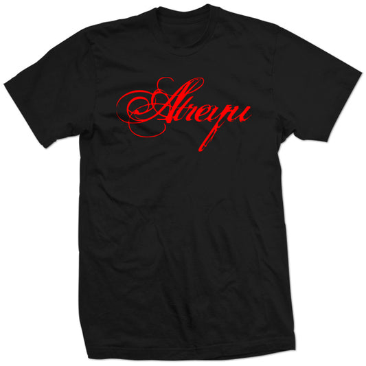 Atreyu Classic Cursive Logo Script metal core T-Shirt – Metalcore Band Tee