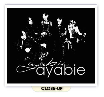 AYABIE japanese visual kei band rock japan pop BW SHIRT