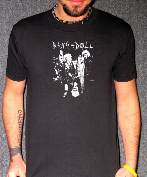 BANG-DOLL band j-rock jrock japan visual kei BW SHIRT