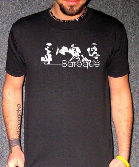 BAROQUE BAND japanese visual kei concert jrock BW SHIRT