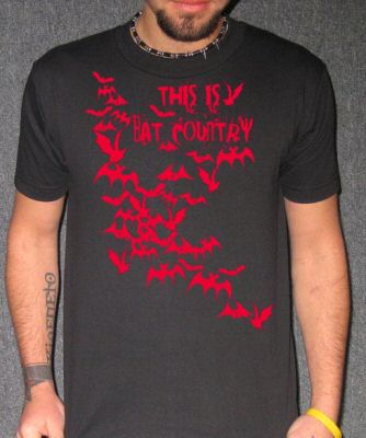 THIS IS BAT COUNRY fear & loathing cult film rare SHIRT