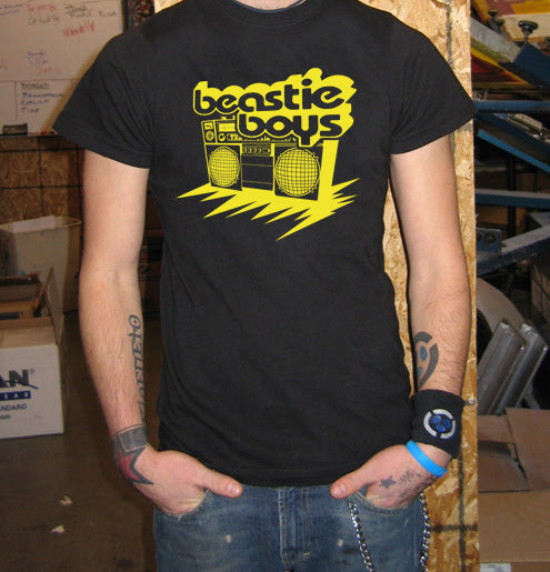 BEASTIE BOYS BOOMBOX hip hop rap retro old school SHIRT