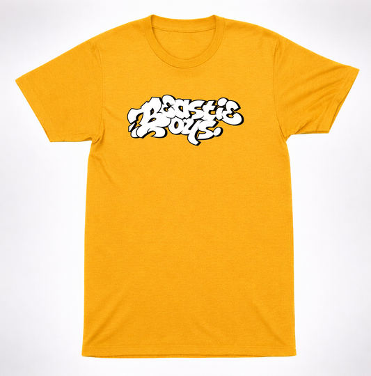 Beastie Boys Graffiti Logo Shirt Classic Hip Hop Rap Group Street Art Shirt