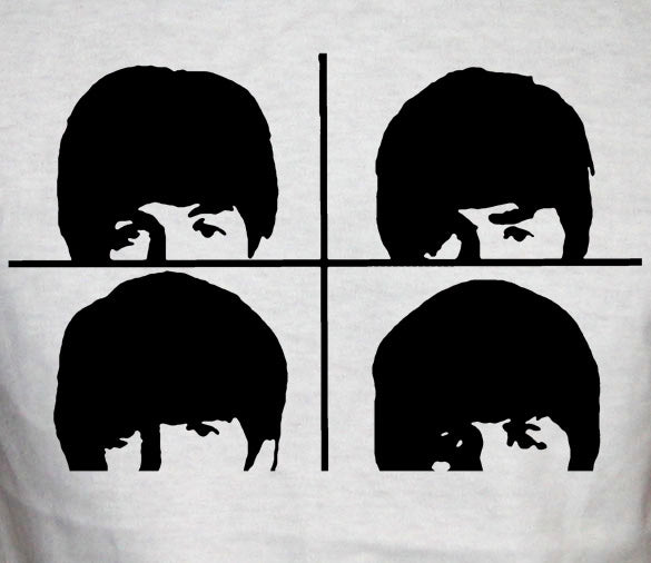 BEATLES FACES british classic band music new WB SHIRT