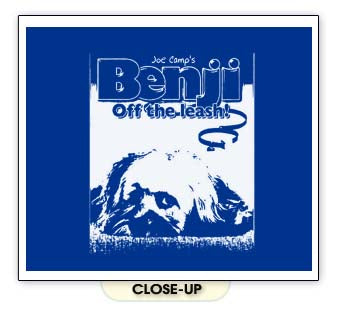 BENJI OFF THE LEASH film vintage dog puppy RBW SHIRT