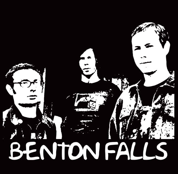 BENTON FALLS deep elm emo band sunny day rock BW SHIRT