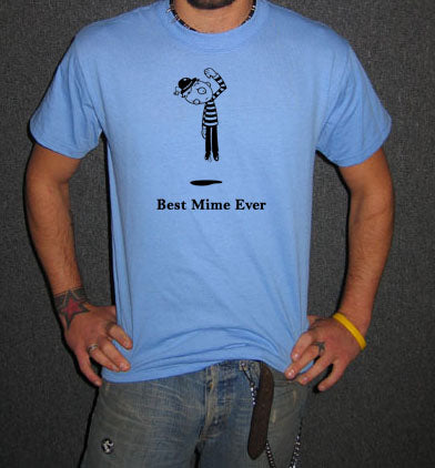 BEST MIME EVER funny humor suicide dark emo LBB SHIRT