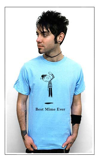 BEST MIME EVER funny humor suicide dark emo LBB SHIRT