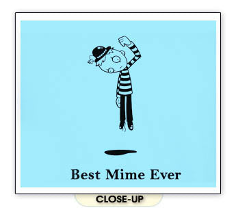 BEST MIME EVER funny humor suicide dark emo LBB SHIRT