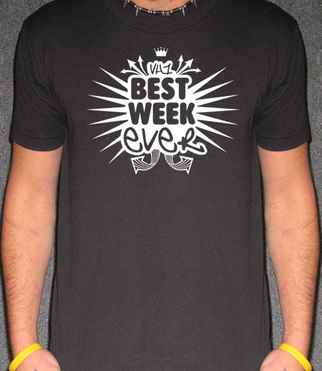 BEST WEEK EVER VH1 music tv television rock hip SHIRT