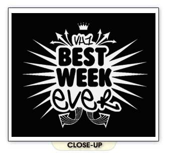 BEST WEEK EVER VH1 music tv television rock hip SHIRT