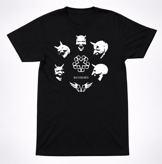 Black Veil Brides Demons Symbol T-Shirt – Gothic Rock Band Tee Black
