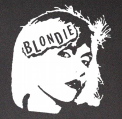 BLONDIE tour rock concert band show vintage BW SHIRT